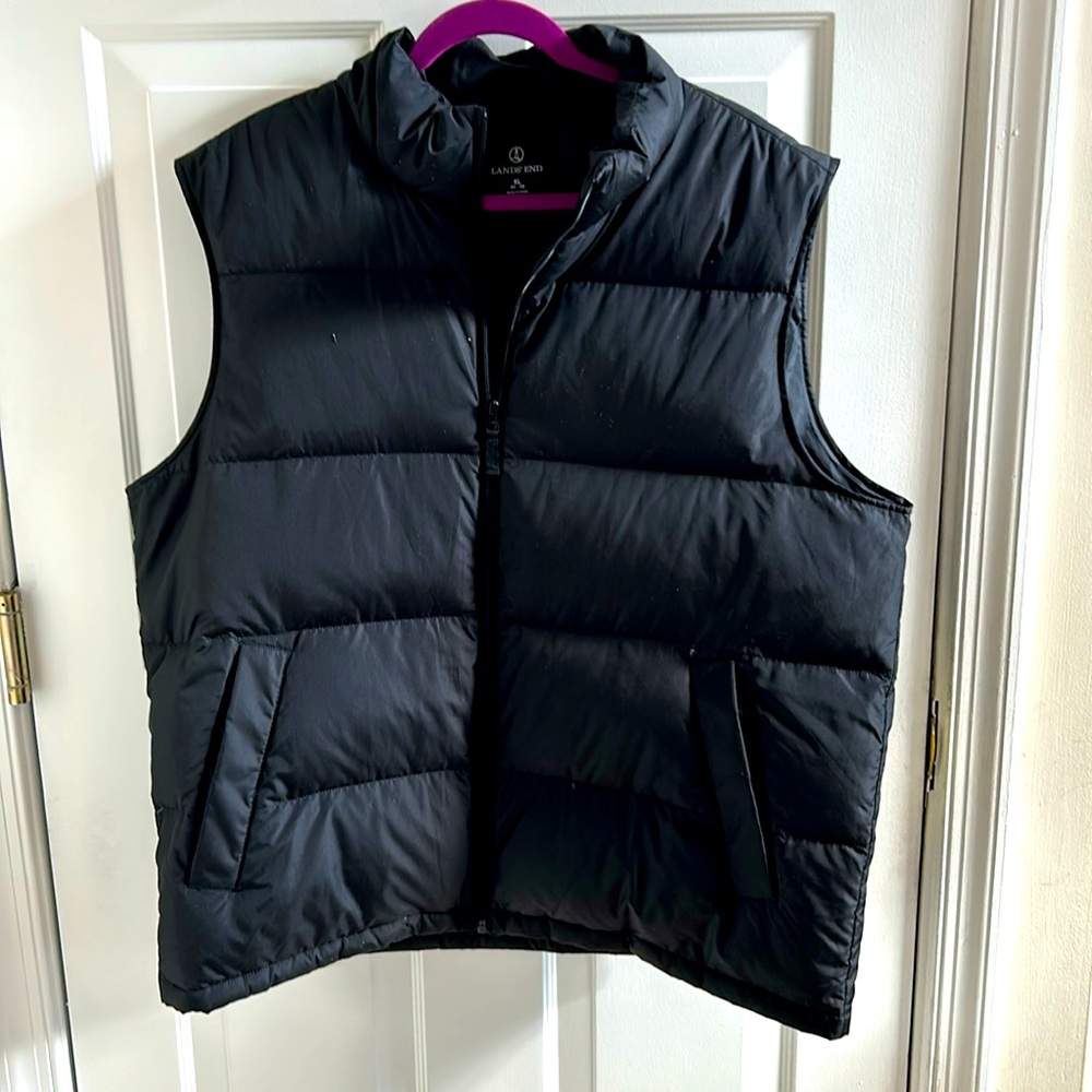 Lands End down vest for Men